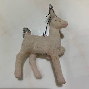 Vintage 1940s Reindeer Christmas Ornament